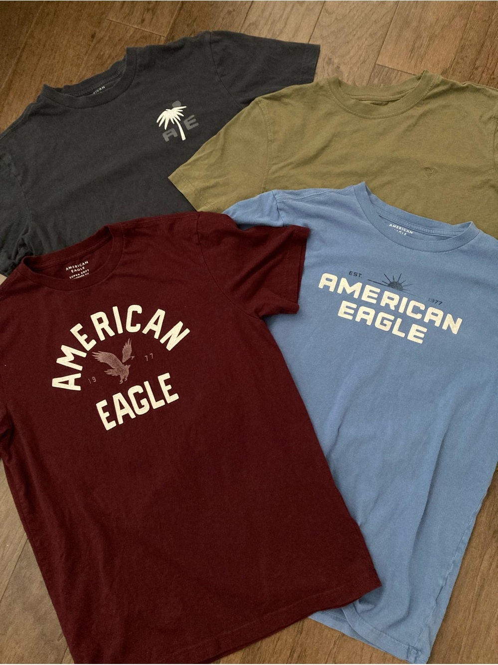 BUNDLE - Teen Boy AE Shirts Short Sleeve Tees American Eagle Men’s XSmall
